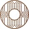 Ekena Millwork Empire Wood Fretwork Pierced Ceiling Medallion, Walnut, 20"OD x 7 3/8"ID x 1/4"T CMWP20X20X0250EPWA - alternate 5